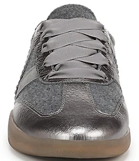 Vionic Arabelle Wool Metallic Leather Sneakers