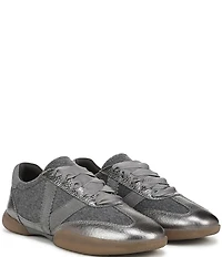 Vionic Arabelle Wool Metallic Leather Sneakers