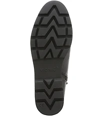 Vionic Aria 2.0 Leather Lugged Wedge Booties