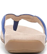 Vionic Bella Braid Suede Thong Sandals