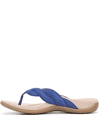 Vionic Bella Braid Suede Thong Sandals