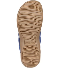 Vionic Bella Braid Suede Thong Sandals