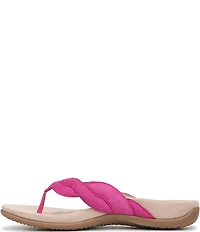 Vionic Bella Braid Suede Thong Sandals