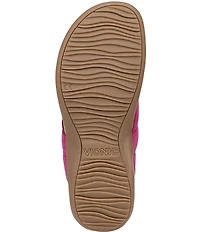 Vionic Bella Braid Suede Thong Sandals