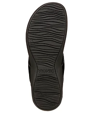 Vionic Bella Patent Bow Detail Thong Slip-On Sandals