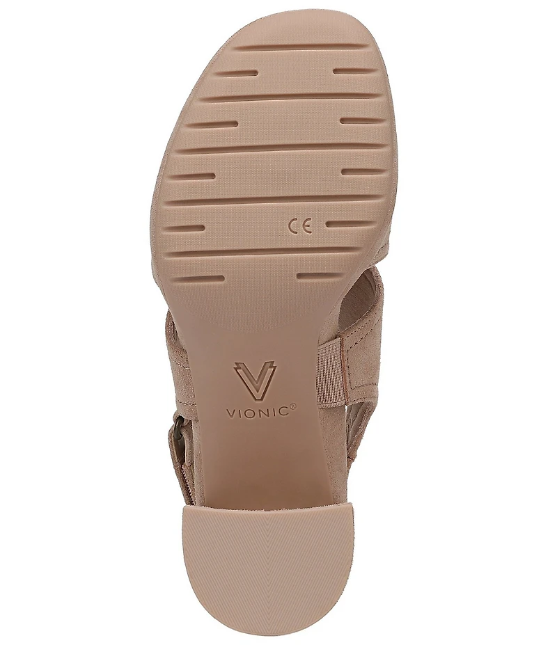 Vionic Bolinas Suede Dress Sandal