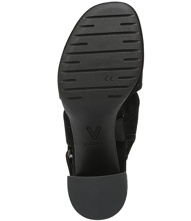 Vionic Bolinas Suede Dress Sandal