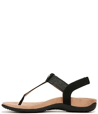Vionic Brea Leather Thong Sandals
