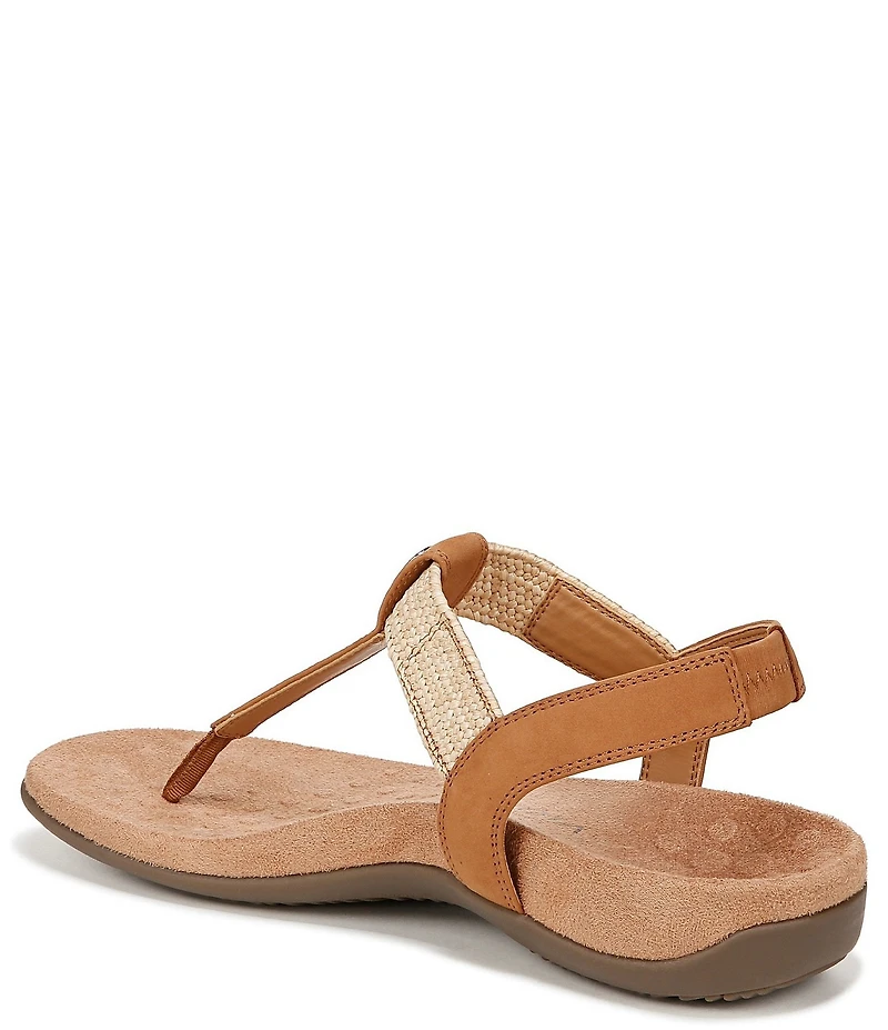 Vionic Brea Leather Thong Sandals