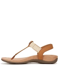 Vionic Brea Leather Thong Sandals