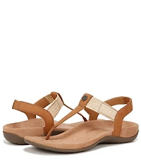 Vionic Brea Leather Thong Sandals