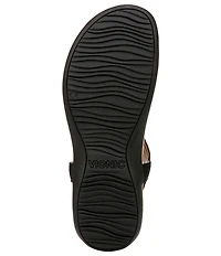 Vionic Brea Leather Thong Sandals