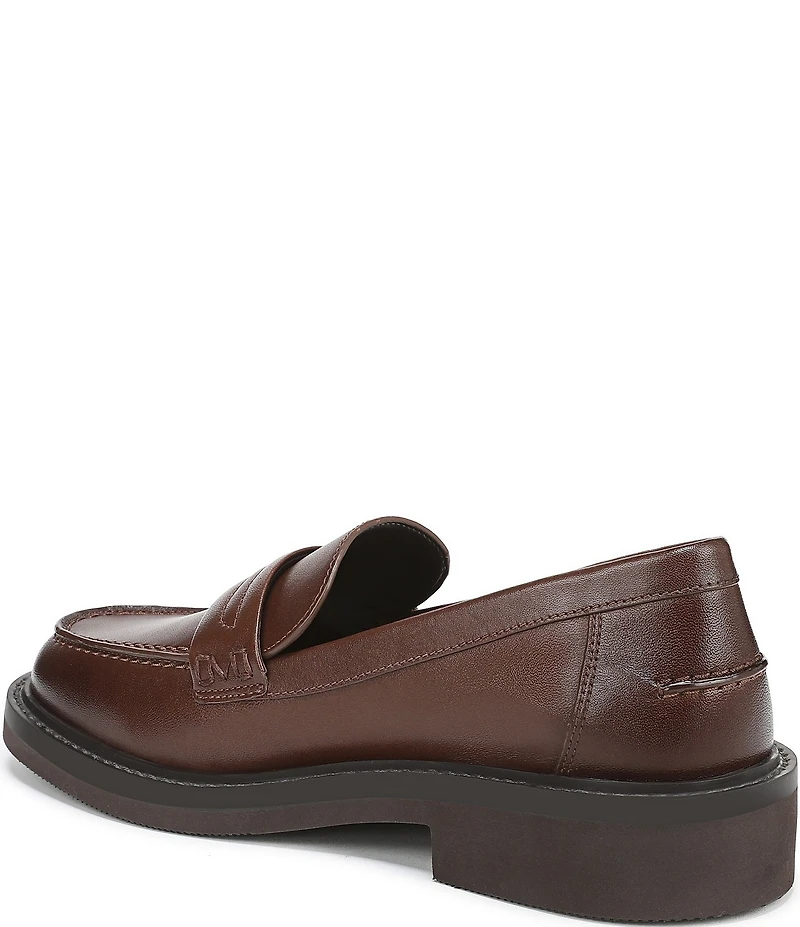 Vionic Caitlin Leather Penny Loafers