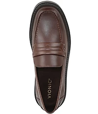 Vionic Caitlin Leather Penny Loafers