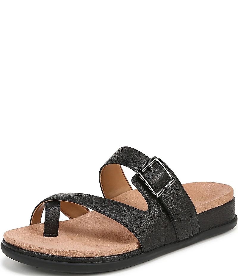 Vionic Carmela Leather Strappy Sandals
