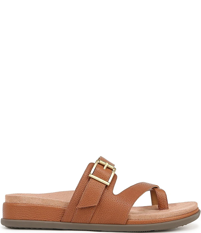 Vionic Carmela Leather Strappy Sandals
