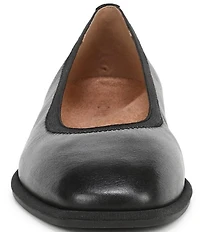 Vionic Caroll 2.0 Leather Classic Skimmer Flats