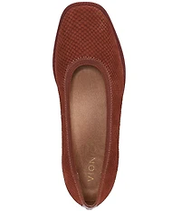 Vionic Caroll 2.0 Snake Embossed Nubuck Classic Skimmer Flats