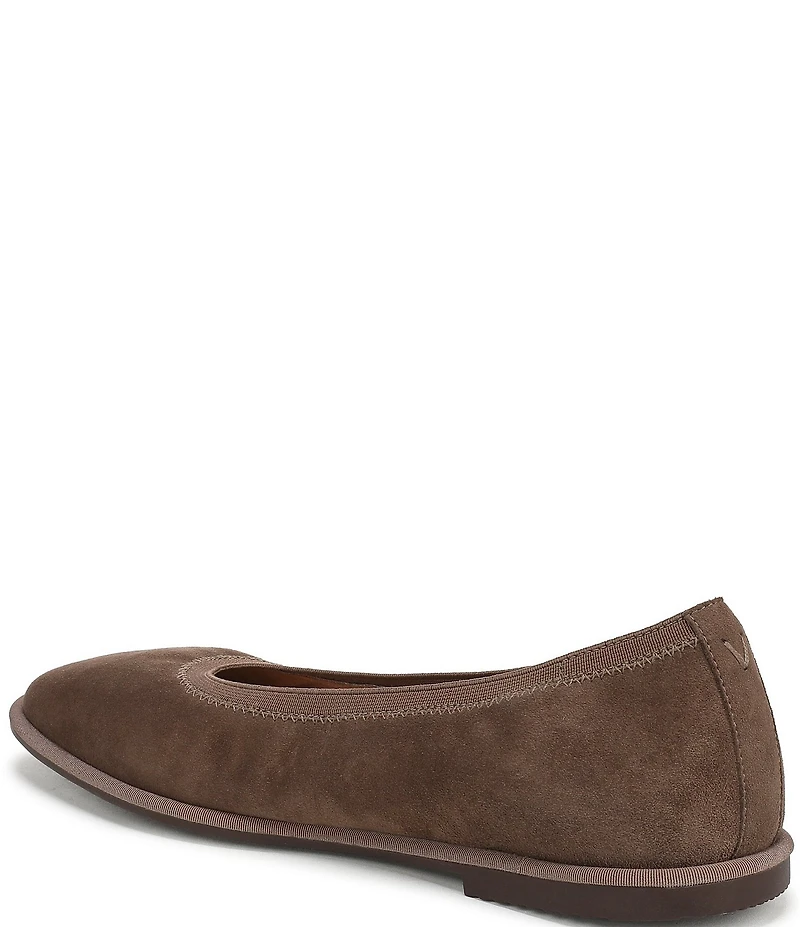 Vionic Caroll 2.0 Suede Classic Skimmer Flats