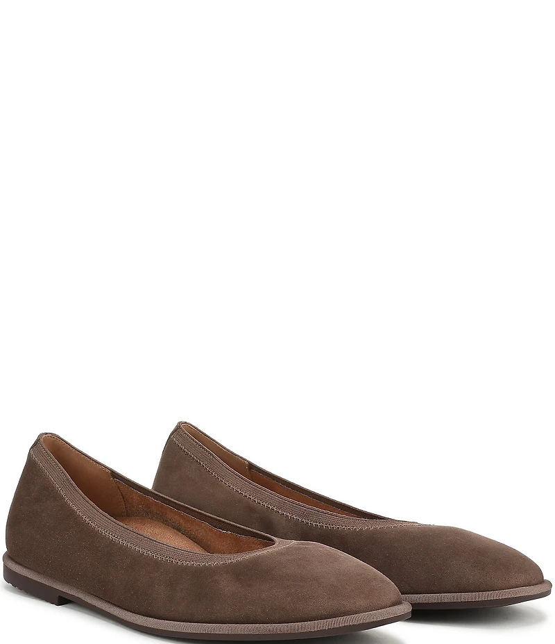 Vionic Caroll 2.0 Suede Classic Skimmer Flats