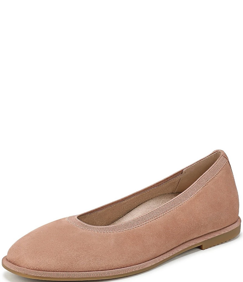 Vionic Caroll 2.0 Suede Classic Skimmer Flats