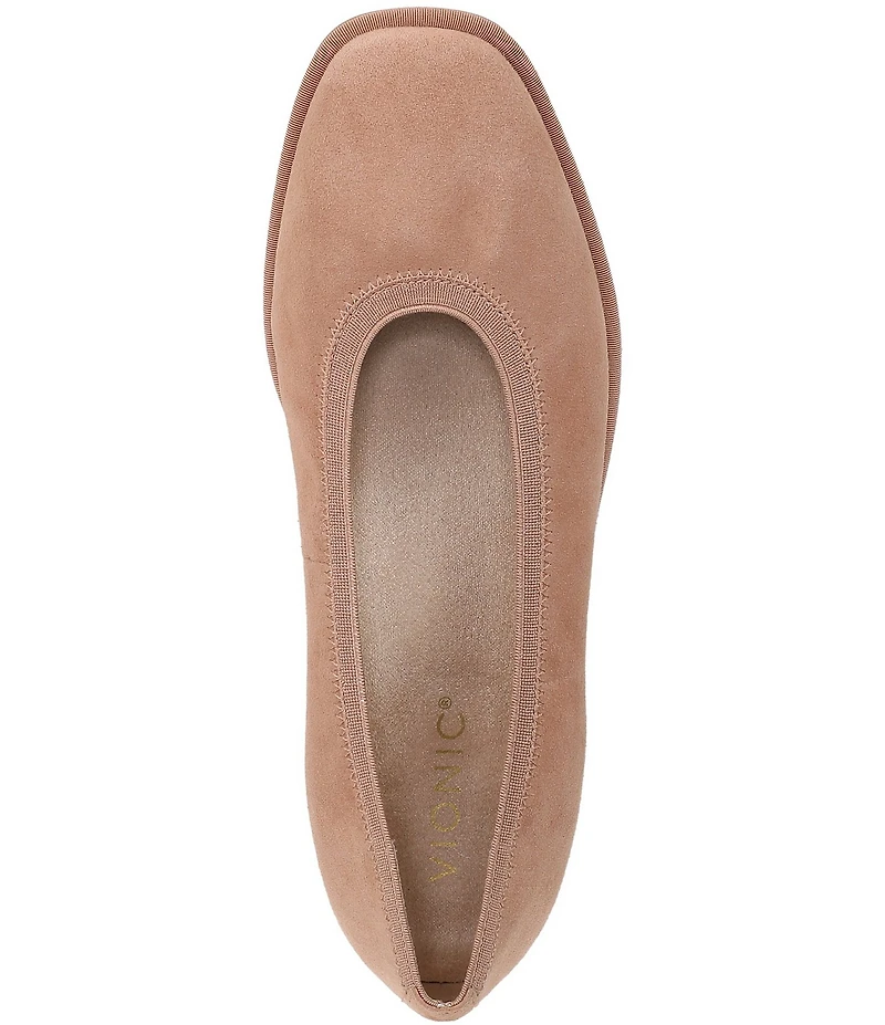 Vionic Caroll 2.0 Suede Classic Skimmer Flats