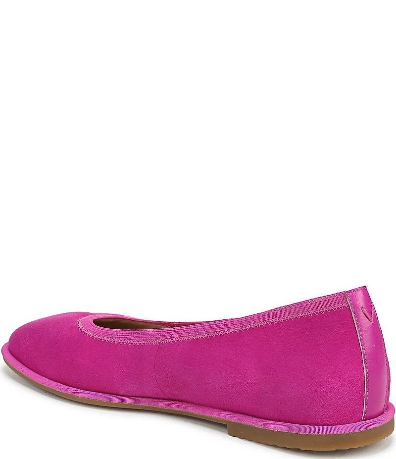 Vionic Caroll 2.0 Suede Classic Skimmer Flats