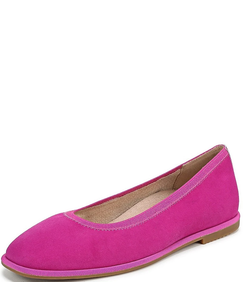 Vionic Caroll 2.0 Suede Classic Skimmer Flats