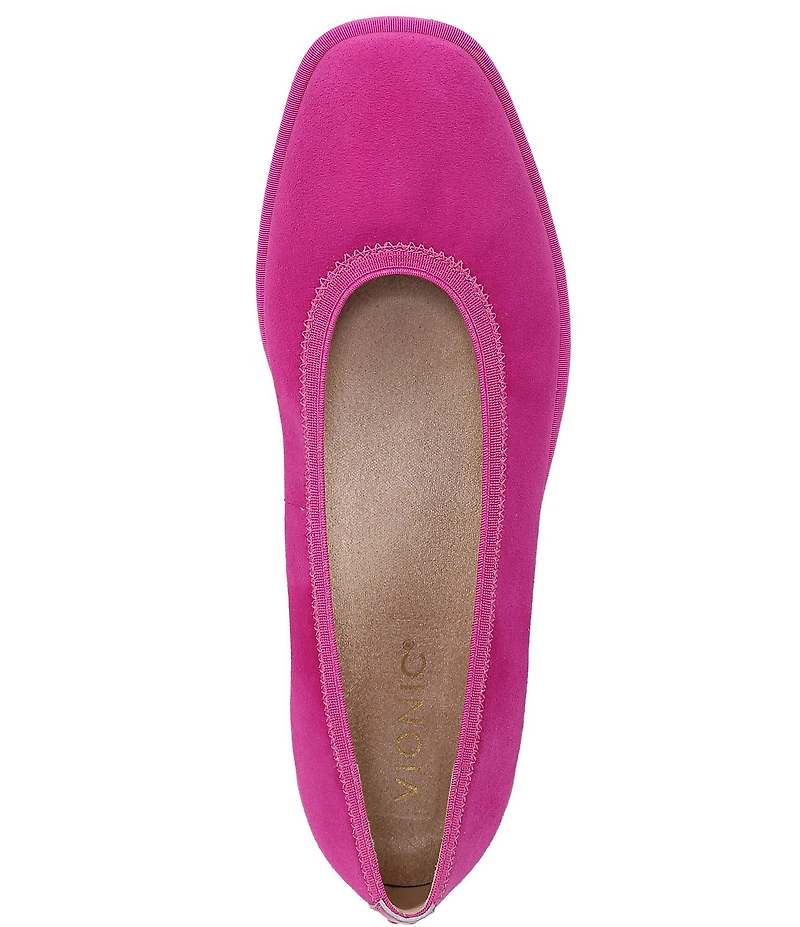 Vionic Caroll 2.0 Suede Classic Skimmer Flats