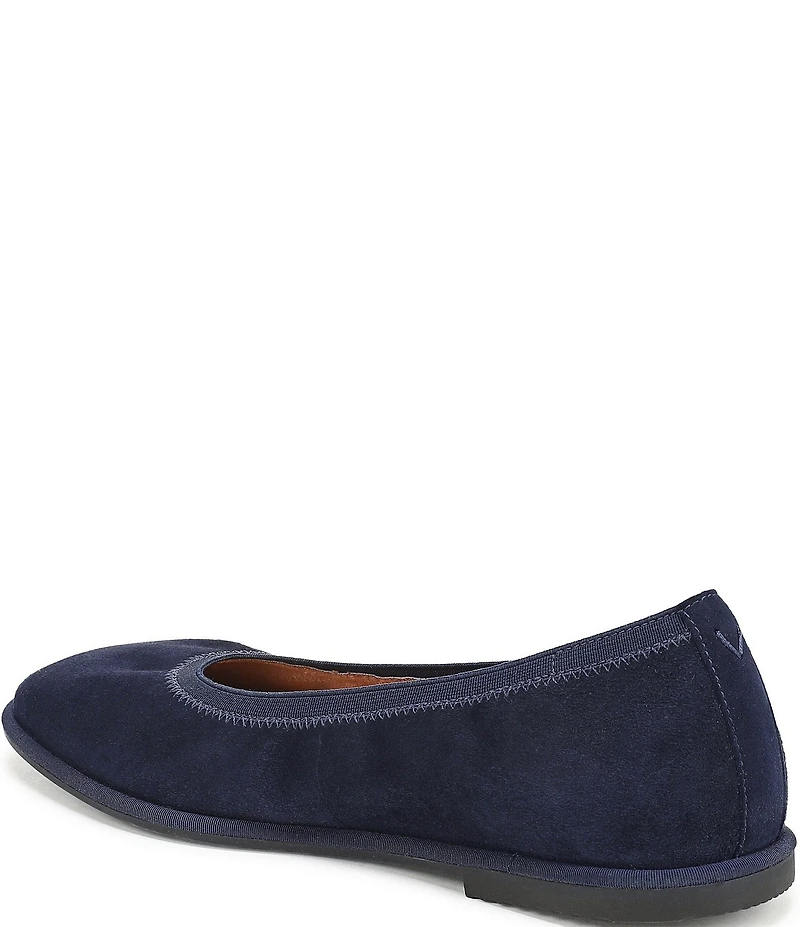Vionic Caroll 2.0 Suede Classic Skimmer Flats