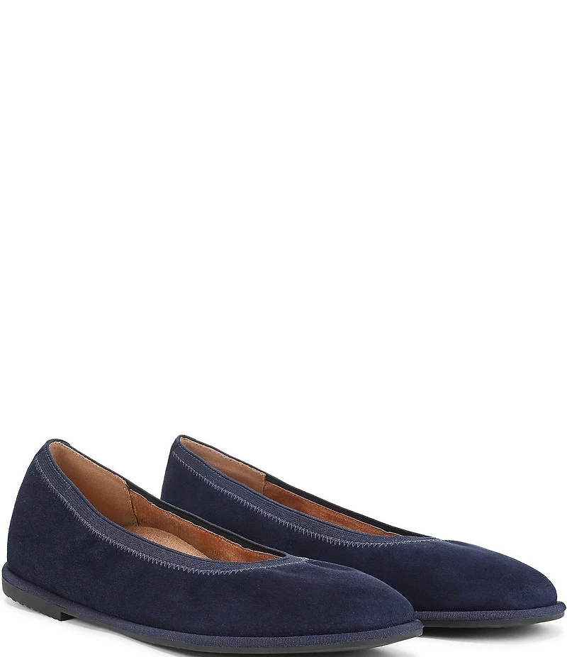 Vionic Caroll 2.0 Suede Classic Skimmer Flats