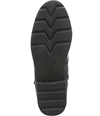 Vionic Catina Leather Buckled Hardware Strap Ankle Booties