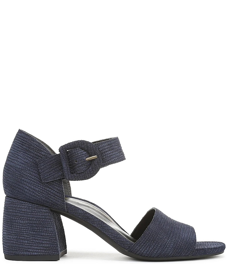 Vionic Chardonnay Embossed Suede Dress Sandals