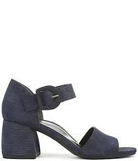 Vionic Chardonnay Embossed Suede Dress Sandals