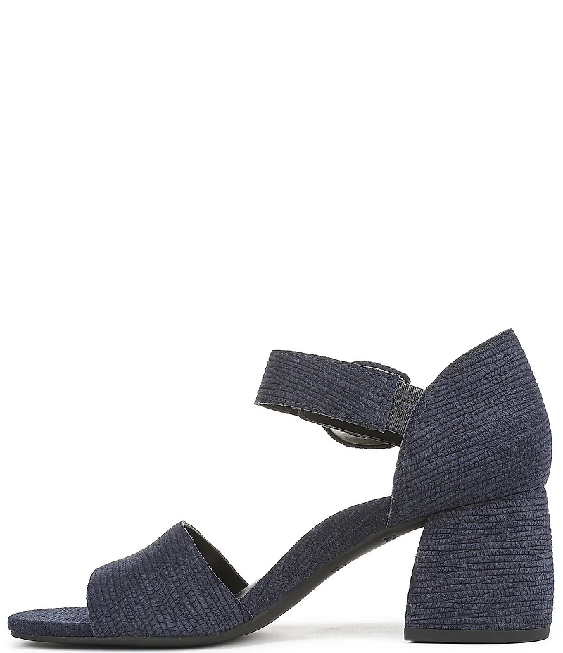 Vionic Chardonnay Embossed Suede Dress Sandals