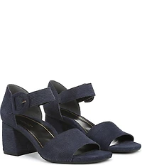 Vionic Chardonnay Embossed Suede Dress Sandals