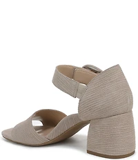 Vionic Chardonnay Embossed Suede Dress Sandals