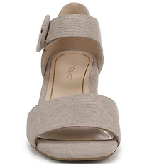 Vionic Chardonnay Embossed Suede Dress Sandals