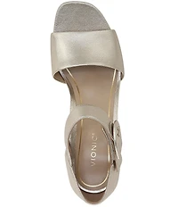 Vionic Chardonnay Leather Dress Sandals