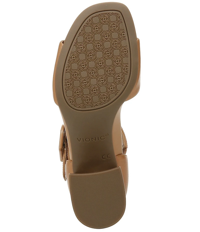 Vionic Chardonnay Leather Dress Sandals