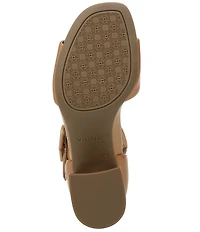 Vionic Chardonnay Leather Dress Sandals