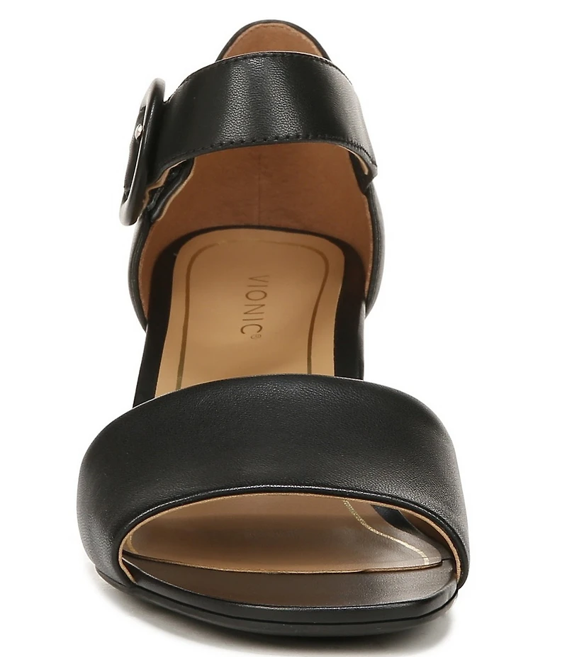 Vionic Chardonnay Leather Dress Sandals