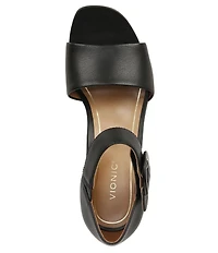 Vionic Chardonnay Leather Dress Sandals