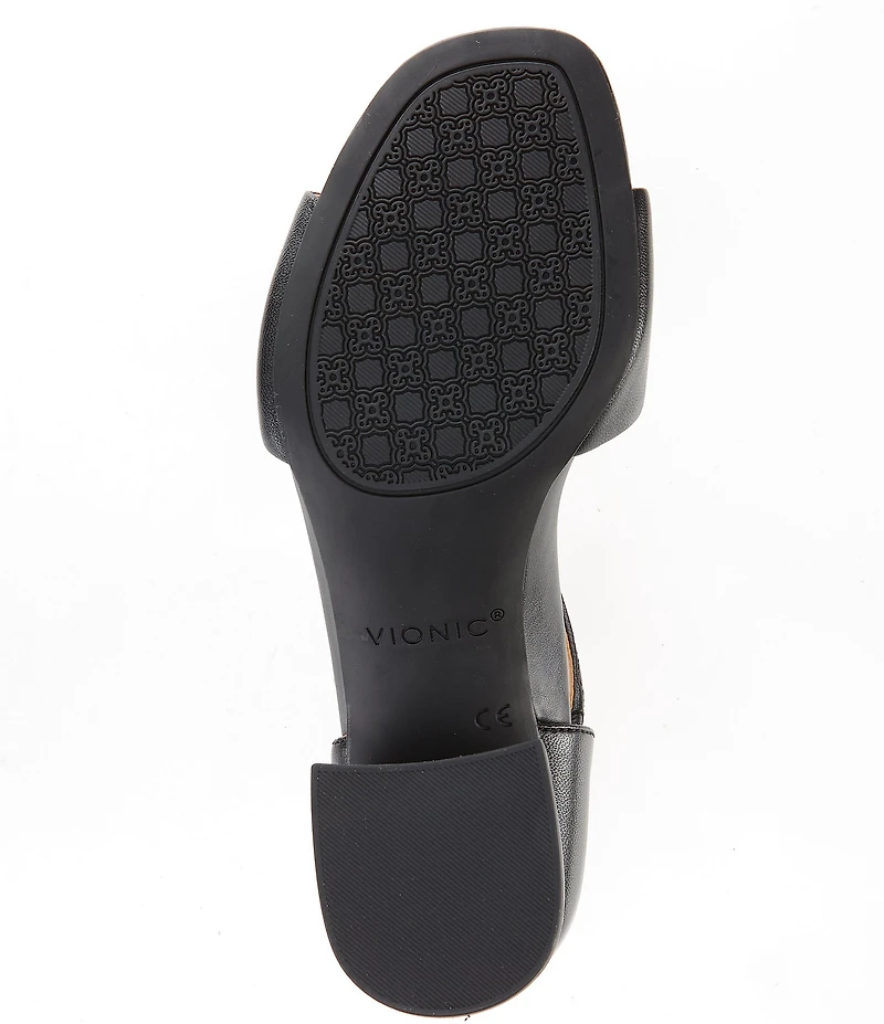 Vionic Chardonnay Leather Dress Sandals