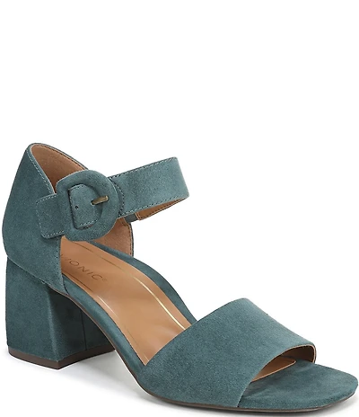 Vionic Chardonnay Suede Dress Sandals