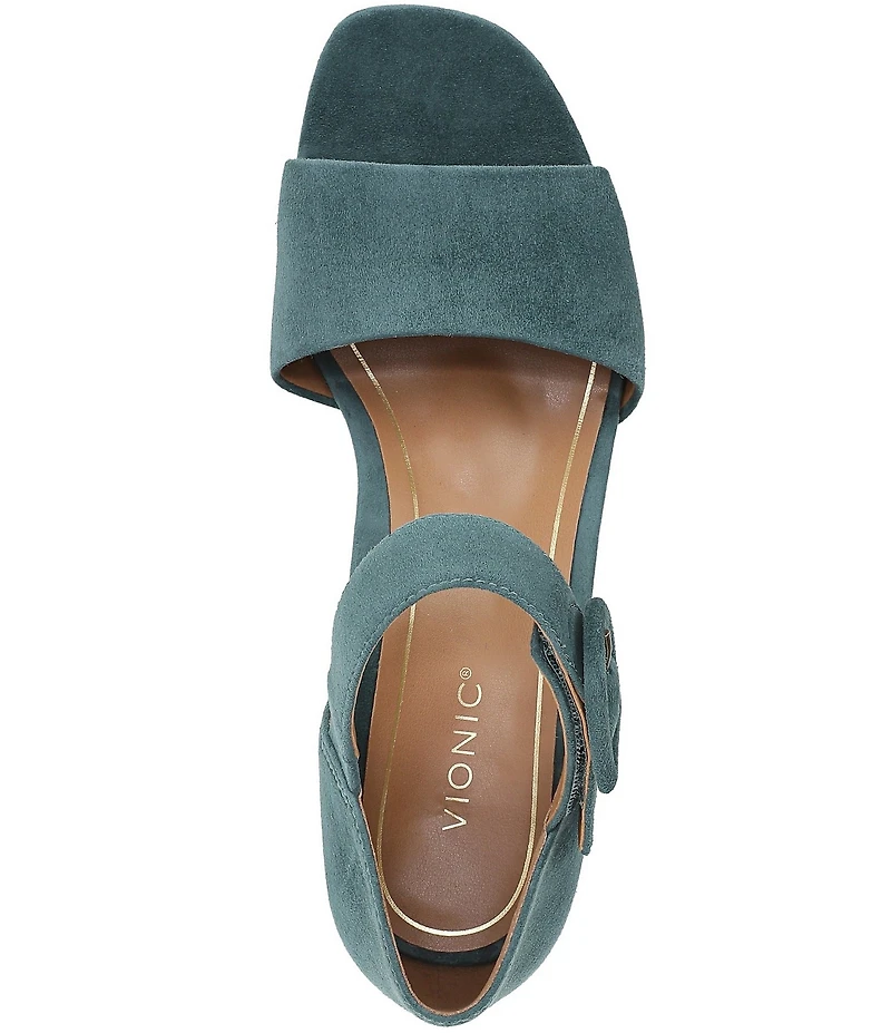 Vionic Chardonnay Suede Dress Sandals
