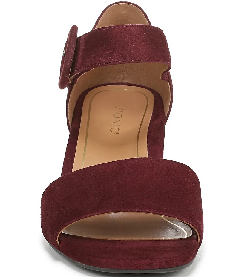 Vionic Chardonnay Suede Dress Sandals