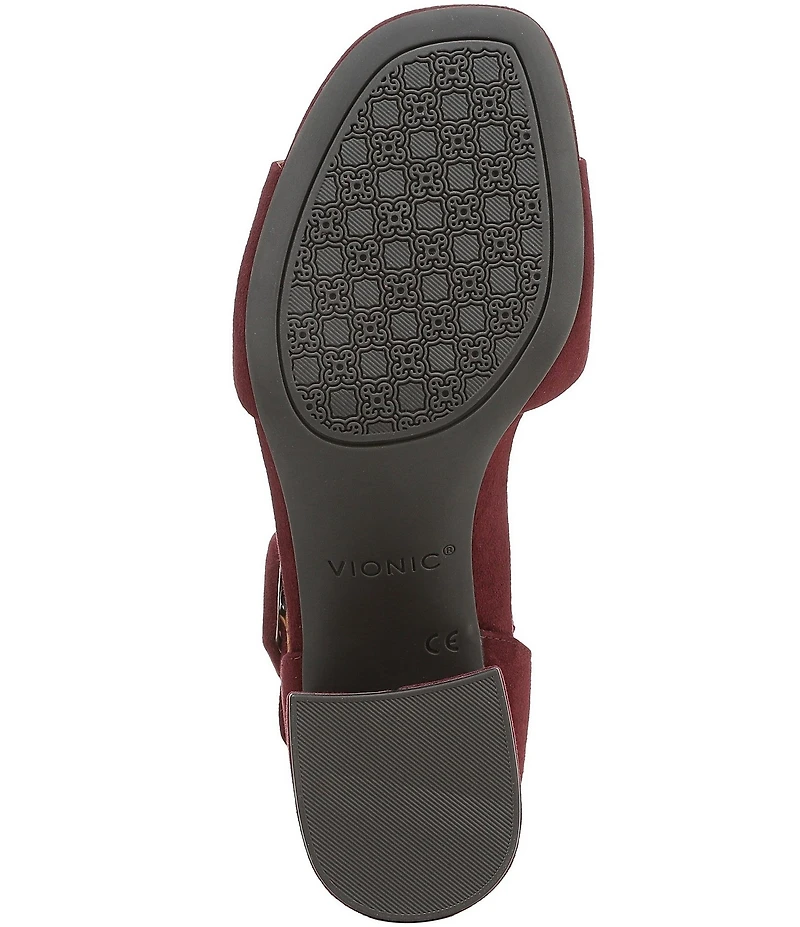 Vionic Chardonnay Suede Dress Sandals