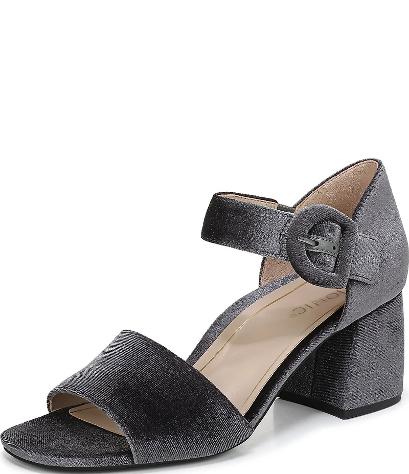 Vionic Chardonnay Velvet Dress Sandals