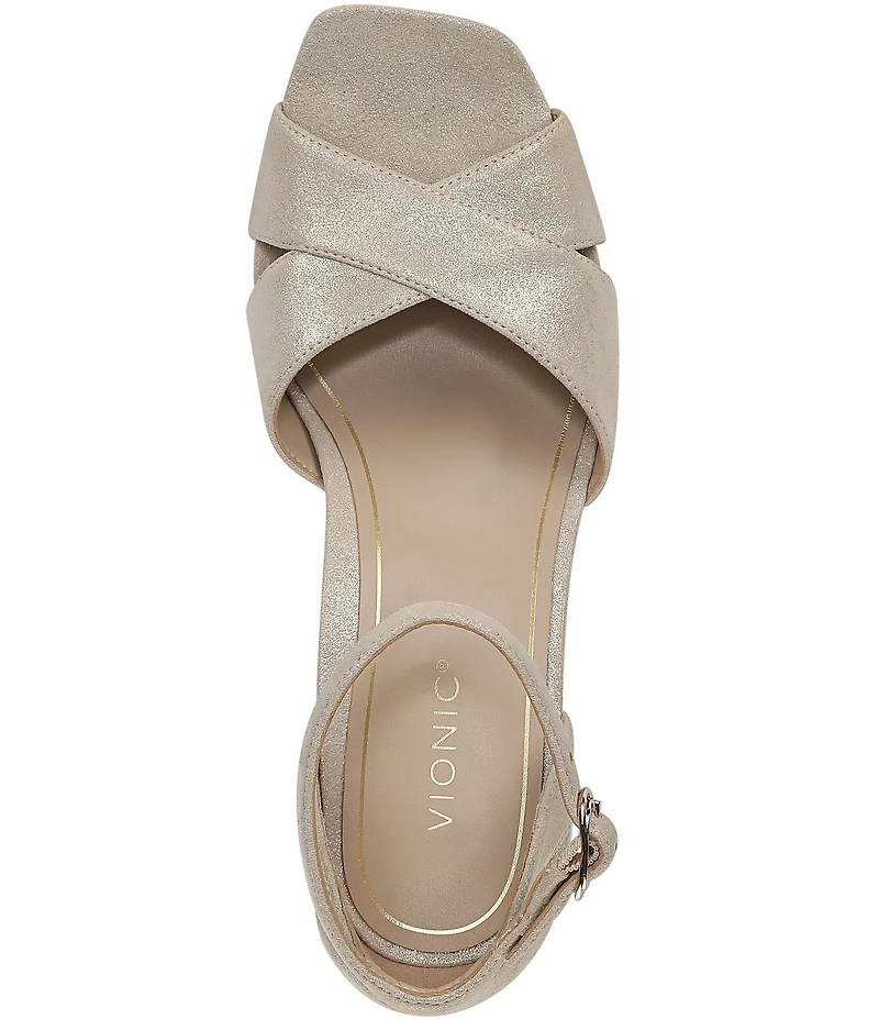 Vionic Charmaine Leather Dress Sandals